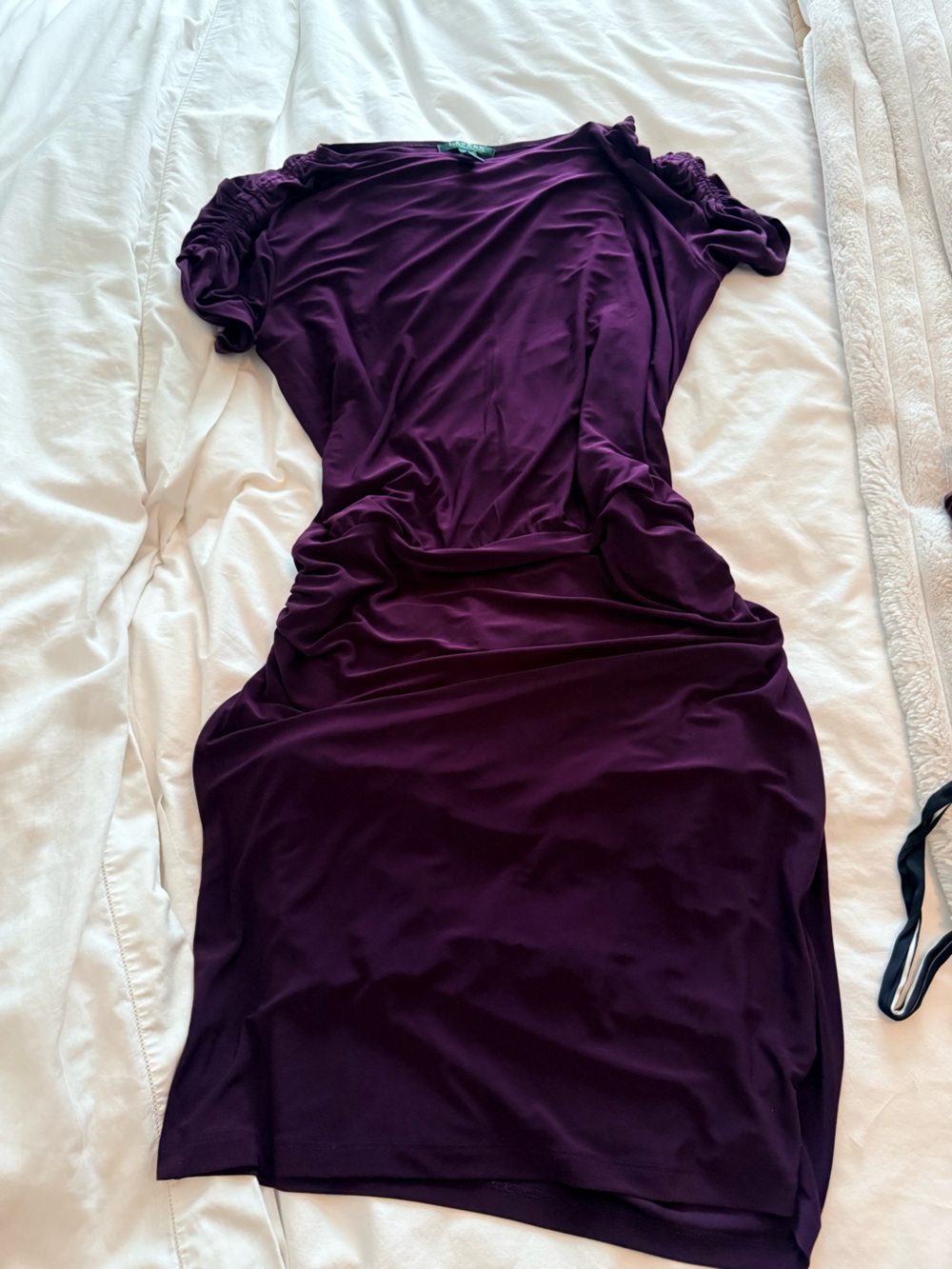 Ralph Lauren Deep Purple Satin Slip